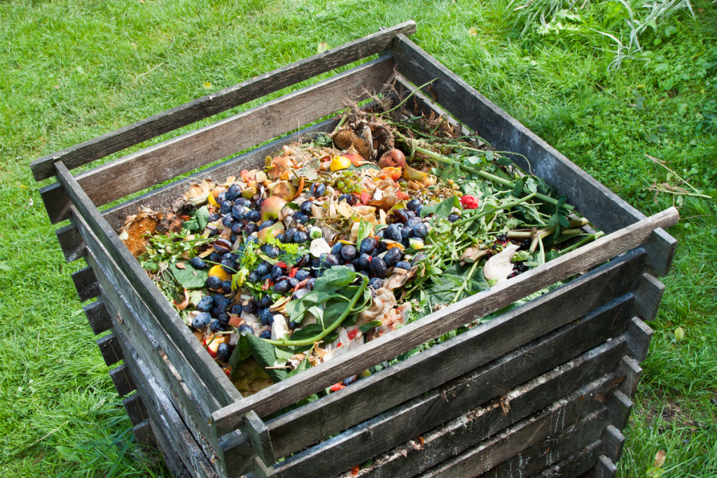 Composting vegetables