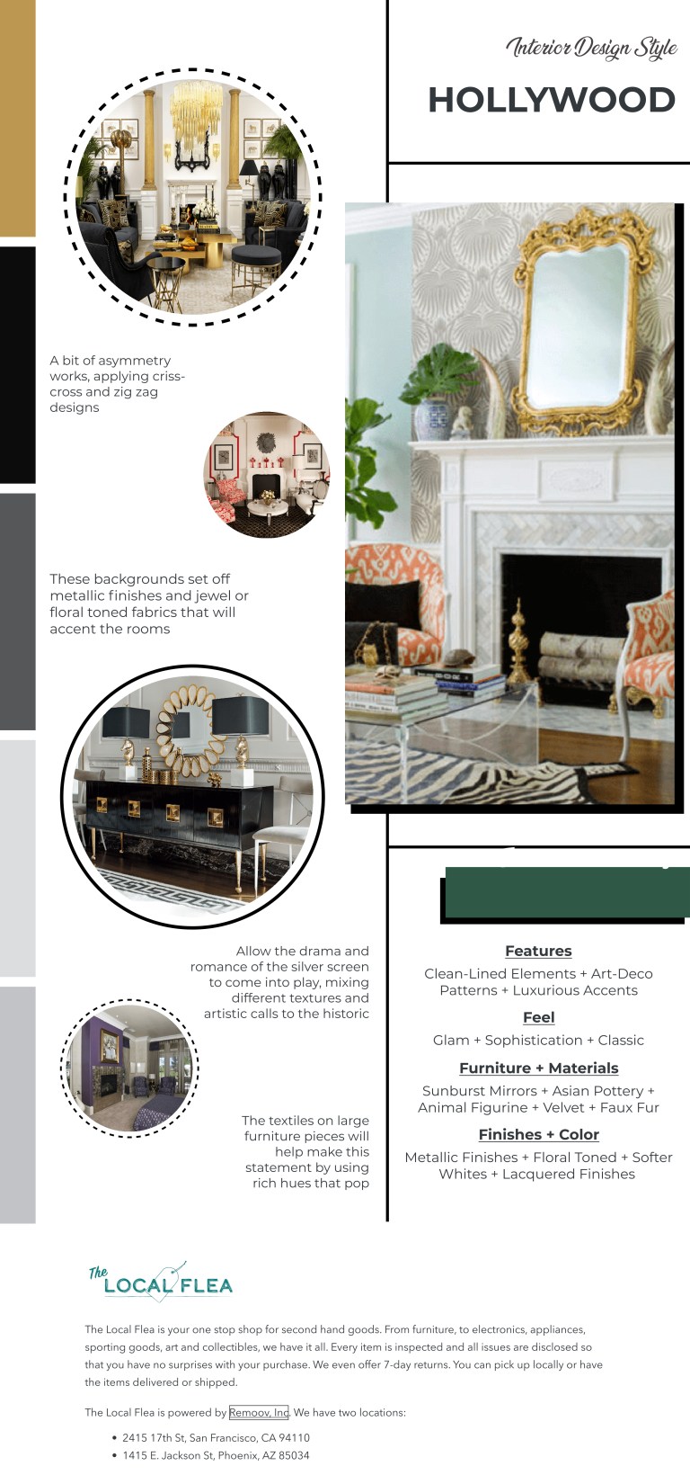 Hollywood Interior Design Style