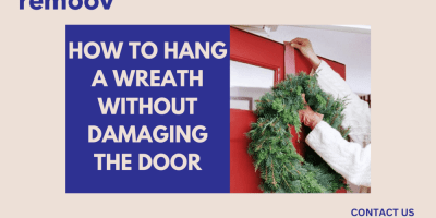 How to Hang a Wreath Without Damaging the Door