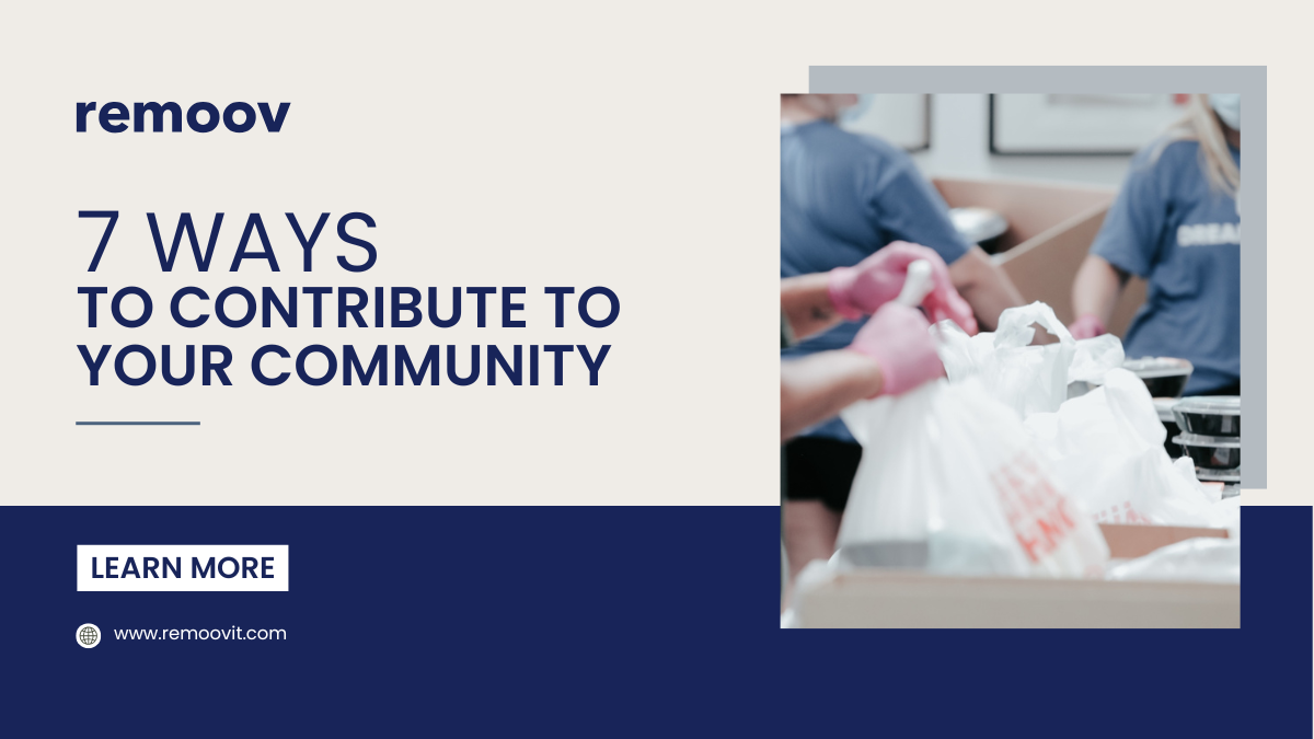 7 Ways To Contribute To Your Community
