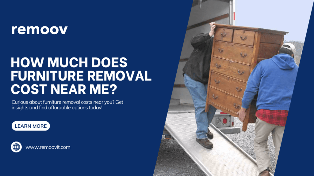 How Much Does Furniture Removal Cost Near Me?