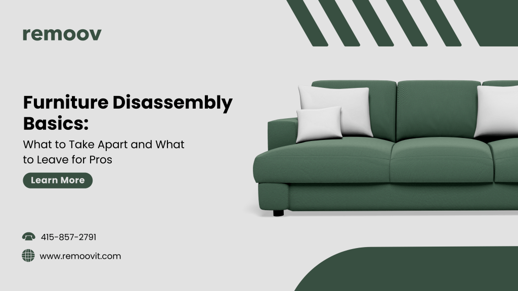 Furniture Disassembly Basics What to Take Apart and What to Leave for Pros