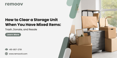 How to Clear a Storage Unit When You Have Mixed Items