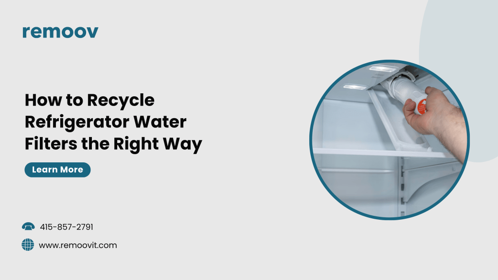 How to Recycle Refrigerator Water Filters the Right Way