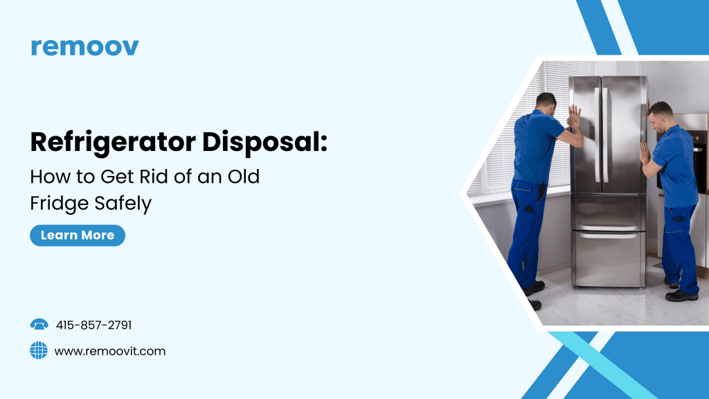 Refrigerator Disposal How to Get Rid of an Old Fridge Safely