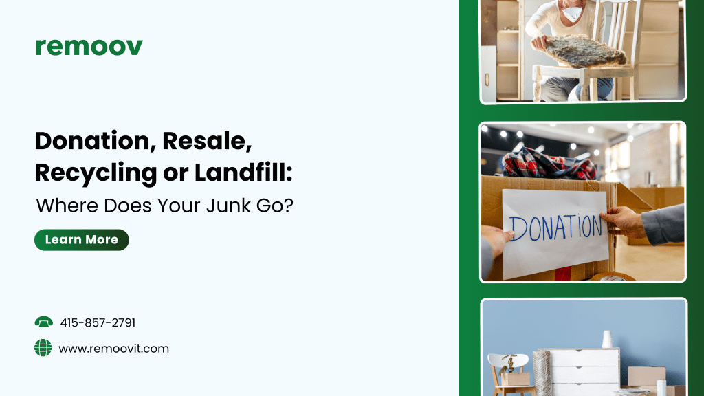 Donation, Resale, Recycling or Landfill Where Does Your Junk Go